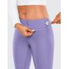 imageCRZ YOGA Thermal Fleece Lined Leggings Women 28  Winter Warm Workout Hiking Pants High Waisted Yoga Tights Full LengthDark Lavender Purple