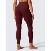 imageCRZ YOGA Womens Butterlift High Waisted Workout Leggings 25quot  Pilates Gym Athletic Yoga Pants Buttery SoftRed Merlot