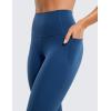 imageCRZ YOGA Womens Butterluxe Workout Leggings 25 Inches  High Waisted Gym Yoga Pants with Pockets Buttery SoftFrench Navy