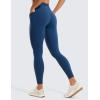 imageCRZ YOGA Womens Butterluxe Workout Leggings 25 Inches  High Waisted Gym Yoga Pants with Pockets Buttery SoftFrench Navy