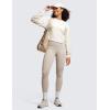 imageCRZ YOGA Womens Butterluxe Workout Leggings 25 Inches  High Waisted Gym Yoga Pants with Pockets Buttery SoftMojave Tan