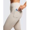imageCRZ YOGA Womens Butterluxe Workout Leggings 25 Inches  High Waisted Gym Yoga Pants with Pockets Buttery SoftMojave Tan