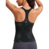 imageCRZ YOGA Butterluxe Workout Tank Tops for Women Built in Shelf Bras Padded  Racerback Athletic Spandex Yoga CamisoleBlack Tie Dye Flowers