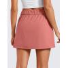 imageCRZ YOGA 4Way Stretch Skirts for Women High Waisted Work Casual Golf Tennis Skirt Skorts with 5 PocketsBriar Rose