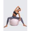 imageCRZ YOGA Butterluxe Spaghetti Strap Sports Bras for Women  Square Neck Yoga Wireless Bra Padded Cami Crop TopMysterious Grey