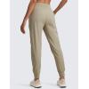 imageCRZ YOGA Lightweight Workout Joggers for Women High Waisted Outdoor Running Casual Track Pants with PocketsKhali Barley