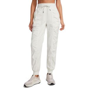 imageCRZ YOGA Lightweight Workout Joggers for Women High Waisted Outdoor Running Casual Track Pants with PocketsMilky White Bone