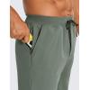 imageCRZ YOGA Mens FourWay Stretch Workout Shorts  7 Soft Durable Casual Athletic Shorts with Pockets Gym Running HikingGrey Sage
