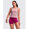 imageCRZ YOGA Womens Butterluxe Biker Shorts 4  High Waisted Booty Workout Volleyball Yoga SpandexMagenta Purple