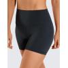 imageCRZ YOGA Womens Butterluxe Biker Shorts 4  High Waisted Booty Workout Volleyball Yoga SpandexMelanite