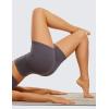 imageCRZ YOGA Womens Butterluxe Biker Shorts 4  High Waisted Booty Workout Volleyball Yoga SpandexTornado Grey