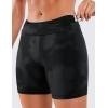 imageCRZ YOGA Womens Naked Feeling Biker Shorts  6 Inches High Waist Yoga Workout Running Gym Spandex ShortsBlack Tie Dye Flowers