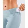 imageCRZ YOGA Womens Naked Feeling Biker Shorts  6 Inches High Waist Yoga Workout Running Gym Spandex ShortsCambric Blue