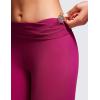 imageCRZ YOGA Womens Naked Feeling Biker Shorts  6 Inches High Waist Yoga Workout Running Gym Spandex ShortsMagenta Purple