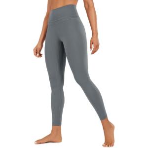 imageCRZ YOGA Womens Naked Feeling Workout 78 Yoga Leggings  25 Inches High Waist Tight PantsCarbon