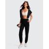 imageCRZ YOGA Butterluxe Spaghetti Strap Sports Bras for Women  Square Neck Yoga Wireless Low Coverage Padded Cami Crop TopMilky White Bone