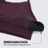 imageCRZ YOGA Butterluxe Womens Y Back Sports Bra  Padded Racerback Low Impact Spaghetti Thin Strap Workout Yoga TopDeep Purple