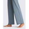 imageCRZ YOGA Womens Butterlift High Waisted Wide Leg Pants with Pockets 29quot31quot33quot  Yoga Lounge Buttery Soft Comfy CasualBelgian Blue