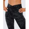 imageCRZ YOGA Womens Butterluxe Cross Waist Workout Leggings 25 Inches  V Crossover High Waisted Gym YogaTie Dye Smoke Ink