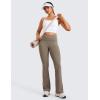 imageCRZ YOGA Womens Butterluxe High Waist Flare Pants 29quot  305quot  32quot  335quot  Wide Leg Bootcut Yoga Pants with Pocket LoungeNomad Grey