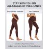 imageCRZ YOGA Womens Butterluxe Maternity Leggings Over The Belly 25quot  Buttery Soft Workout Activewear Yoga Pregnancy PantsTaupe