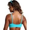 imageCRZ YOGA Womens Scoop Neck Bikini Tops DDD Adjustable Spaghetti Straps Bathing Suit Padded Swimsuit Sports BraTurquoise