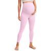 imageCRZ YOGA Womens Butterluxe Maternity Leggings Over The Belly 25quot  Buttery Soft Workout Activewear Yoga Pregnancy PantsVita Pink