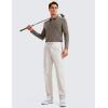 imageCRZ YOGA All Day Comfy Golf Pants for Men 31 Quick Dry Lightweight Work Casual Pants with PocketsMilky White