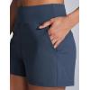 imageCRZ YOGA Butterbreeze Workout Shorts for Women Linerless High Waisted for Casual Athletic Gym Yoga with PocketsStelindigo