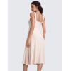 imageCRZ YOGA Cloudweight Double Lined Square Neck Midi Dresses for Women Casual Summer Sleeveless Outfits with Side PocketsWhite Opal