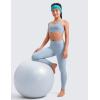 imageCRZ YOGA Girls Butterluxe Full Length Athletic Leggings  Kids High Waist Lounge Pants Active Dance Running Yoga TightsCambric Blue