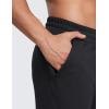 imageCRZ YOGA Mens Cloud Jersey Lightweight Sweatpants 30quot Workout Casual Lounge Open Bottom Pants with Zipper PocketsBlack