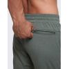 imageCRZ YOGA Mens Cloud Jersey Lightweight Sweatpants 30quot Workout Casual Lounge Open Bottom Pants with Zipper PocketsGrey Sage