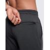 imageCRZ YOGA Mens Cloud Jersey Lightweight Sweatpants 30quot Workout Casual Lounge Open Bottom Pants with Zipper PocketsInk Gray