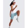 imageCRZ YOGA Seamless Womens Breathable Workout Tank Tops Racerback High Neck Sleeveless Running Athletic ShirtsWhite