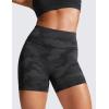 imageCRZ YOGA Secretsculpt Womens Butterlift High Waist Scrunch Butt Biker Shorts 4 Inches  No Front Seam Workout Gym BootyDark Grey Camouflage 2