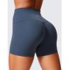 imageCRZ YOGA Secretsculpt Womens Butterlift High Waist Scrunch Butt Biker Shorts 4 Inches  No Front Seam Workout Gym BootyStelindigo