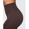 imageCRZ YOGA Womens ButterLuxe Biker Shorts 6 Inches  High Waisted Workout Running Volleyball Spandex YogaHot Fudge Brown