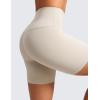 imageCRZ YOGA Womens ButterLuxe Biker Shorts 6 Inches  High Waisted Workout Running Volleyball Spandex YogaMojave Tan