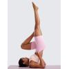 imageCRZ YOGA Womens ButterLuxe Biker Shorts 6 Inches  High Waisted Workout Running Volleyball Spandex YogaVita Pink
