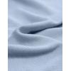 imageCRZ YOGA Womens Ribbed Modal Casual Short Sleeve Crew Neck Basic Shirts Going Out Soft Fitted Stretchy Athletic Workout TopsCambric Blue