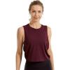 Deep Armhole-berry Heather