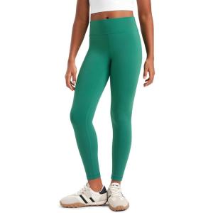 imageCRZ YOGA Girls Butterluxe Full Length Athletic Leggings  Kids High Waist Lounge Pants Active Dance Running Yoga TightsCascadia Green