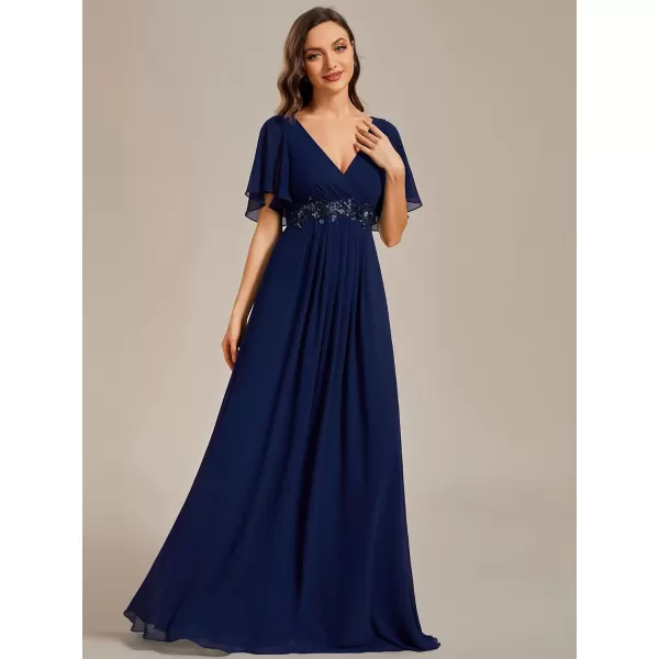 EverPretty Womens Plus Size Floor Length Plus Size Mother of The Groom Dress Navy Blue US18EverPretty Womens Plus Size Floor Length Plus Size Mother of The Groom Dress Navy Blue US18