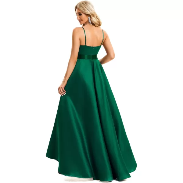 EverPretty Womens Spaghetti Straps Backless Satin ALine High Low Evening Dresses 01751EverPretty Womens Spaghetti Straps Backless Satin ALine High Low Evening Dresses 01751