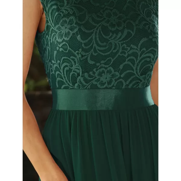 EverPretty Womens Womens Ruched Empire Wasit Bridesmaid Dresses 0646Green