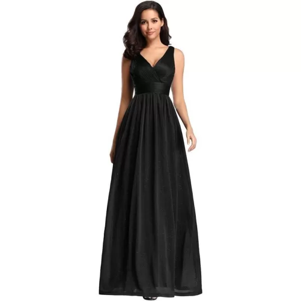 EverPretty VNeck Sexy Cocktail Party Dresses for Women 0Green US14Black