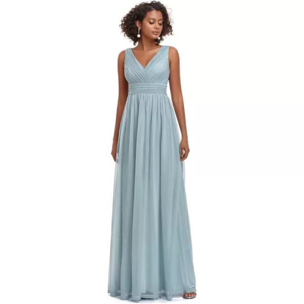 EverPretty VNeck Sexy Cocktail Party Dresses for Women 0Green US14Blue