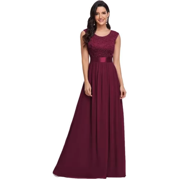 EverPretty Womens Womens Ruched Empire Wasit Bridesmaid Dresses 0646Mulberry