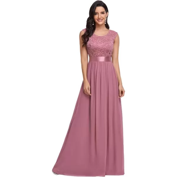 EverPretty Womens Womens Ruched Empire Wasit Bridesmaid Dresses 0646Orchid